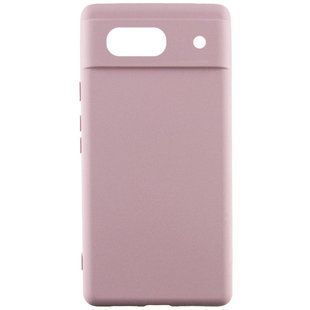 Чохол Silicone Cover Lakshmi Full Camera (AAA) для Google Pixel 8a Рожевий / Pink Sand