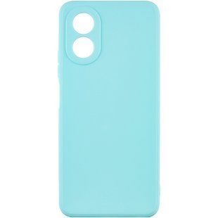 Силіконовий чохол Candy Full Camera для Oppo A78 4G Бірюзовий / Turquoise