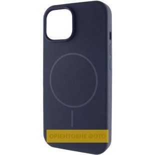 Чохол Silk Full Protective (AA) NO LOGO with Magnetic Fit для Apple iPhone 17 (6.3") Темно-синій / Midnight blue