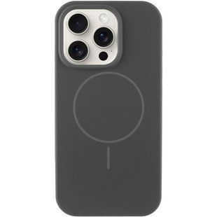 Чехол Silk Full Protective (AA) NO LOGO with Magnetic Fit для Apple iPhone 16 Pro Max (6.9") Серый / Dark Gray
