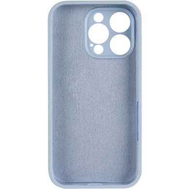 Чохол Silk Full Camera Protective (AA) NO LOGO для Apple iPhone 14 Pro Max (6.7") Блакитний / Sweet Blue