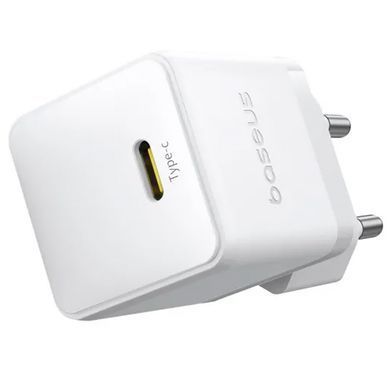 СЗУ Baseus Palm Fast Charger 20W (1USB-C) + кабель Type-C to Type-C (P10111602) Moon White