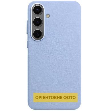 Кожаный чехол Leather Case (AAA) для Samsung Galaxy S25 Edge Clove Purple