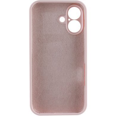 Чохол Silk Full Camera Protective (AA) NO LOGO для Apple iPhone 17 (6.3") Рожевий / Chalk Pink