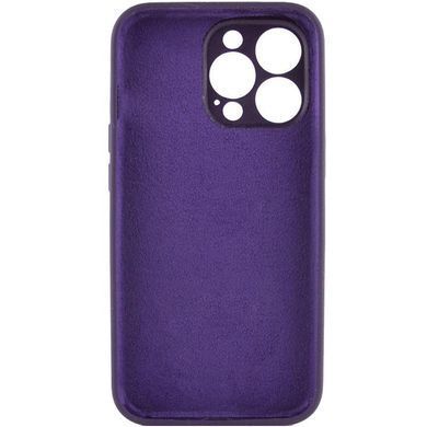 Чохол Silk Full Camera Protective (AA) NO LOGO для Apple iPhone 13 Pro Max (6.7") Фіолетовий / Elderberry
