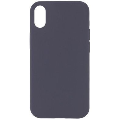 Чехол Silk Full Protective (AA) NO LOGO для Apple iPhone X / XS (5.8") Серый / Dark Gray