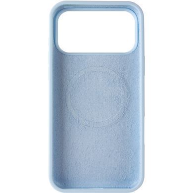 Чохол Silk Duo Color (AA) NO LOGO with Magnetic Fit для Apple iPhone 17 Pro (6.3") Sky Blue