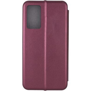 Шкіряний чохол-книжка Classy для Samsung Galaxy A36 5G / A56 5G Бордовий
