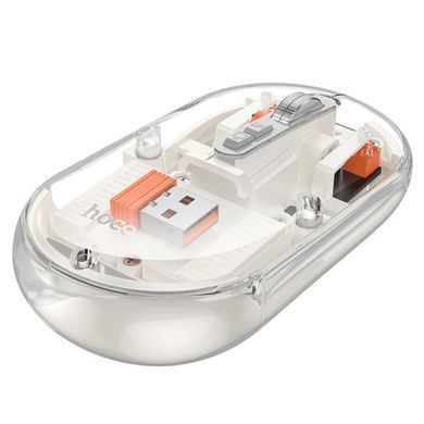 Мышь беспроводная Hoco GM35 General Bluetooth + 2.4G White