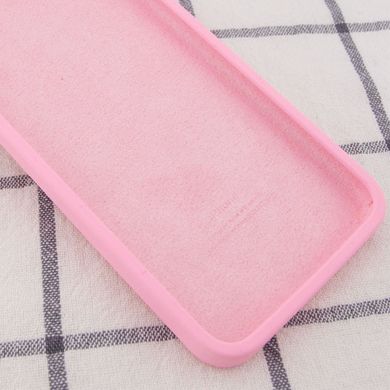 Уценка Чехол Silicone Case Square Full Camera Protective (AA) для Apple iPhone 11 Pro (5.8") Эстетический дефект / Розовый / Light pink