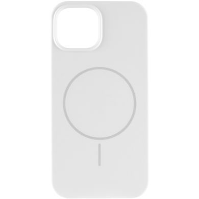 Чехол Silk Full Protective (AA) NO LOGO with Magnetic Fit для Apple iPhone 13 (6.1") Белый / White