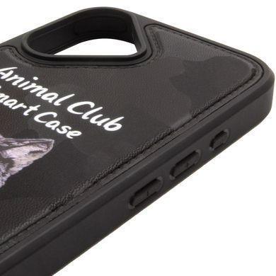 TPU+PC чохол Animal Club для Apple iPhone 17 (6.3") Black