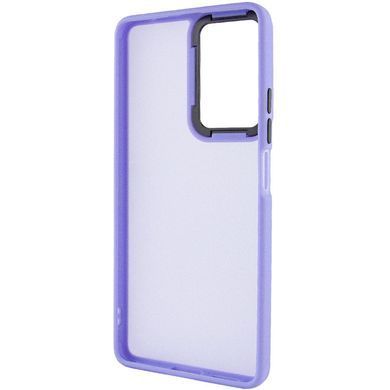 Чохол TPU+PC Lyon Frosted для Realme C33 Purple