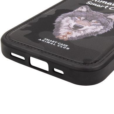 TPU+PC чохол Animal Club для Apple iPhone 17 (6.3") Black