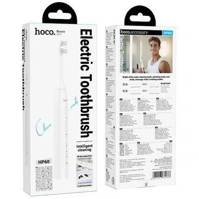 Электрическая зубная щетка Hoco HP60 Wave White