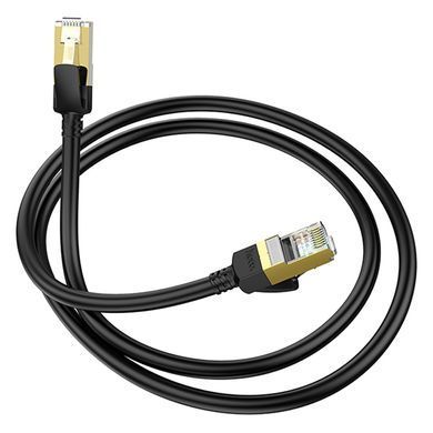 Дата кабель Hoco US02 Level pure copper gigabit ethernet (3m) Black
