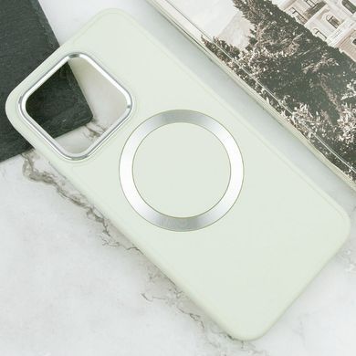 TPU чехол Bonbon Metal Style with MagSafe для Xiaomi 14 Pro Белый / White