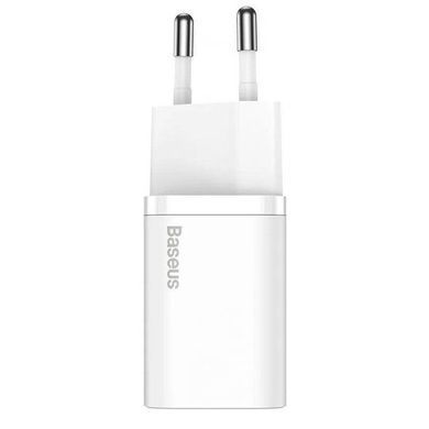 СЗУ Baseus Super Si Quick Charger PD25W (1USB-C) (CCSP) Белый