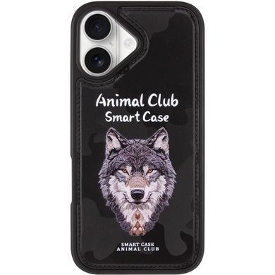 TPU+PC чохол Animal Club для Apple iPhone 17 (6.3") Black