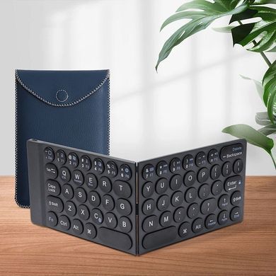Клавиатура беспроводная WIWU Fold Mini Keyboard FMK-01 Bluetooth Black