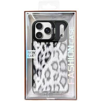 Чехол TPU+PC Wild Leopard with Magnetic Fit для Apple iPhone 15 Pro Max (6.7") Black