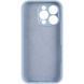 Чохол Silk Full Camera Protective (AA) NO LOGO для Apple iPhone 14 Pro Max (6.7") Блакитний / Sweet Blue фото 3