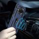 Ударостійкий чохол Serge Ring for Magnet для Xiaomi Mi 10T Lite / Redmi Note 9 Pro 5G Темно-синій фото 4