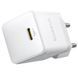 СЗУ Baseus Palm Fast Charger 20W (1USB-C) + кабель Type-C to Type-C (P10111602) Moon White фото 2
