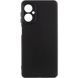 Чохол Silicone Cover Ummi Lakshmi Full Camera (AA) для Motorola Moto G55 5G Чорний / Black