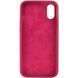 Чехол Silk Full Protective (AA) NO LOGO для Apple iPhone X / XS (5.8") Бордовый / Plum фото 2