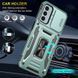 Ударопрочный чехол Camshield Army Ring для Samsung Galaxy M23 5G / M13 4G Зеленый / Light Green фото 4