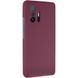 Чехол Silicone Cover Lakshmi Full Camera (AAA) для Xiaomi 11T / 11T Pro Бордовый / Plum