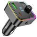 АЗП FM модулятор Hoco E81 Fantasy PD30W+QC3.0 (1USB-A/1C) Black фото 1