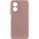 Чехол Silicone Cover Lakshmi Full Camera (A) для Oppo A17 Розовый / Pink Sand