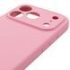 Чохол Silk Full Camera Protective (AA) NO LOGO для Apple iPhone 17 Pro Max / 18 Pro Max (6.9") Рожевий / Light pink фото 4