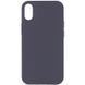 Чехол Silk Full Protective (AA) NO LOGO для Apple iPhone X / XS (5.8") Серый / Dark Gray фото 1