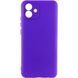 Чехол TPU GETMAN Liquid Silk Full Camera для Samsung Galaxy A05 Синий / Iris