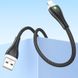 Дата кабель Borofone BX100 Advantage USB to Lightning (1m) Black фото 4