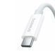 Дата кабель Baseus Superior 2 USB4 Full-Function Type-C to Type-C 240W (1.8m) (P10365200211-05) Moon White фото 2
