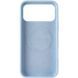 Чохол Silk Duo Color (AA) NO LOGO with Magnetic Fit для Apple iPhone 17 Pro (6.3") Sky Blue фото 3