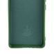Чехол Silicone Cover Lakshmi Full Camera (A) для Xiaomi Redmi Note 13 Pro+ Зеленый / Dark green фото 2