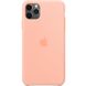Чехол Silicone Case (AA) для Apple iPhone 11 Pro Max (6.5") Оранжевый / Grapefruit фото 1