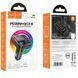 АЗП FM модулятор Hoco E81 Fantasy PD30W+QC3.0 (1USB-A/1C) Black фото 6