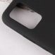 Чохол Silicone Cover Full Protective (AA) для Samsung Galaxy A02s Чорний / Black фото 4