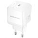 Уценка СЗУ Borofone BN18 Intenso PD20W (1USB-C) Поврежденная упаковка / White фото 1