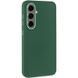 TPU чехол Bonbon Metal Style для Samsung Galaxy S24 Зеленый / Army green фото 6