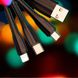 АЗУ Usams C13 2.1A Dual USB + U35 3IN1 Charging Cable (1m) Черный фото 2