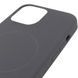 Чехол Silk Full Protective (AA) NO LOGO with Magnetic Fit для Apple iPhone 11 Pro (5.8") Серый / Dark Gray фото 4