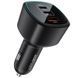 АЗП Acefast B18 PD100W+QC3.0 total 200W (1USB-A/2C) Black фото 2