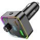 АЗП FM модулятор Hoco E81 Fantasy PD30W+QC3.0 (1USB-A/1C) Black фото 4